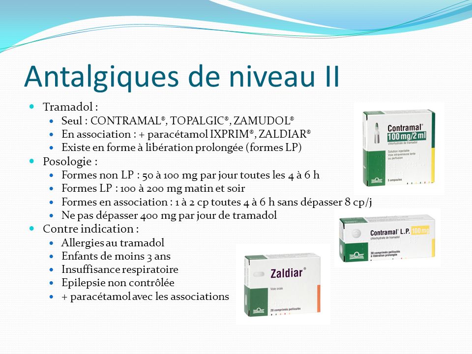 tramadol et association profenid bi